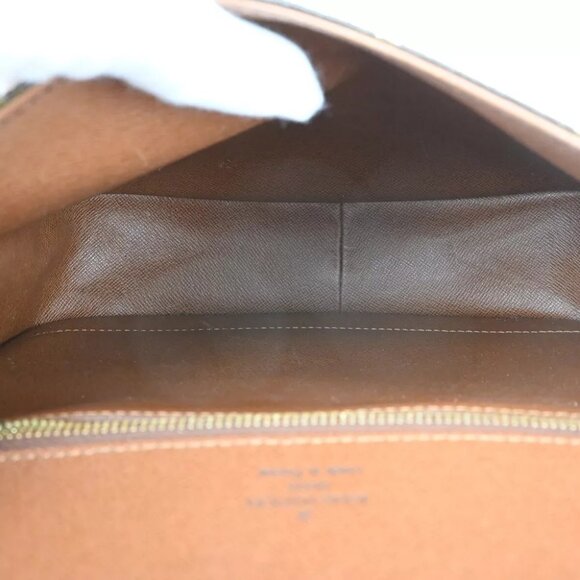 LOUIS VUITTON Saint Cloud GM Shoulder Bag Monogram Leather Brown M51242 80FA523 - Picture 8 of 10